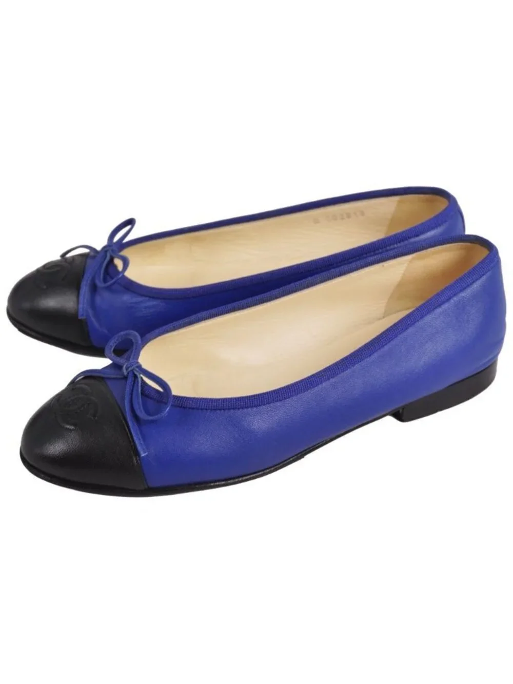 Chanel Pumps Ballerina Ribbon Cocoma Flat